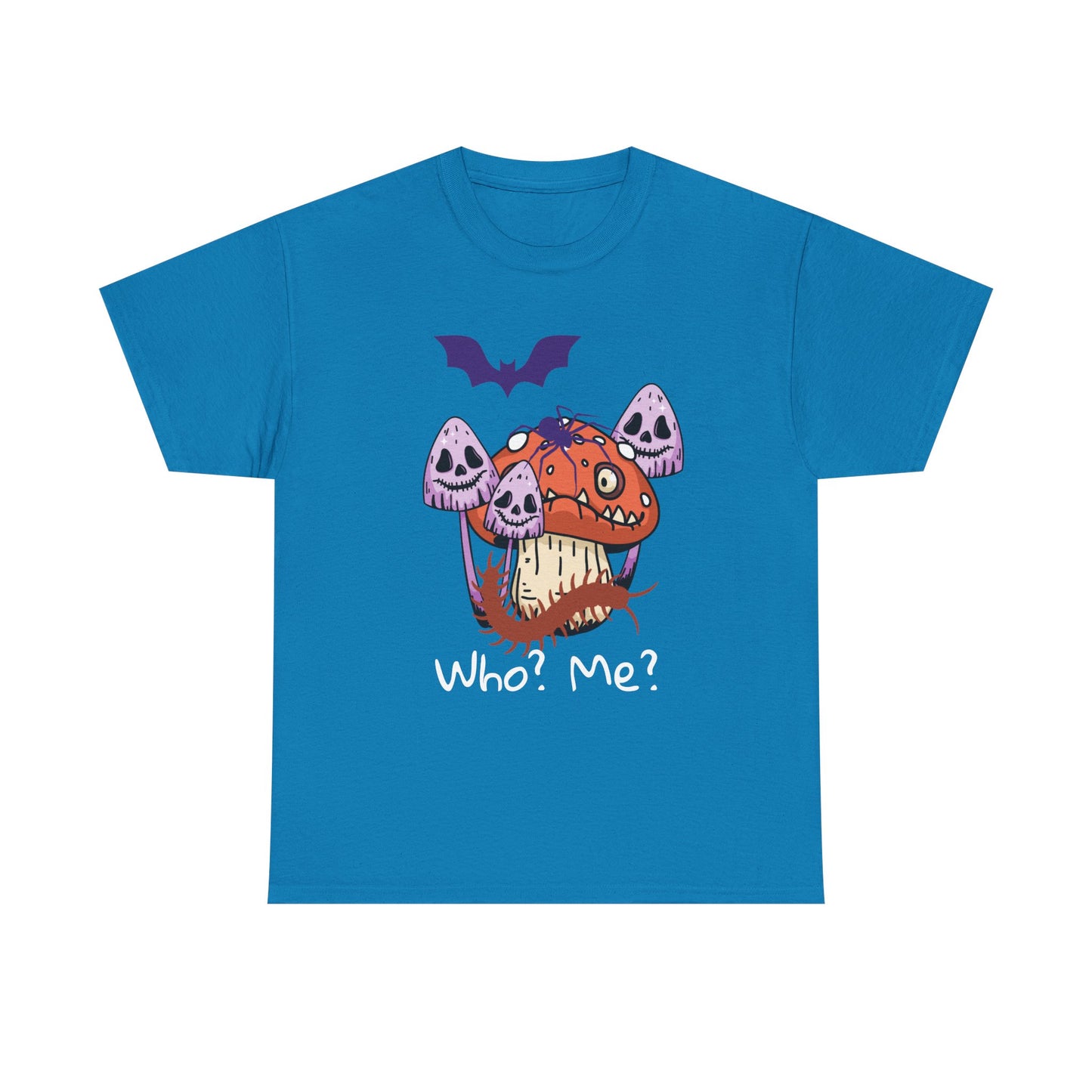 Whimsical Mushroom Monster Tee, Fun Graphic T-Shirt, Halloween Costume Shirt, Halloween Gift, Cartoon Art Clothing