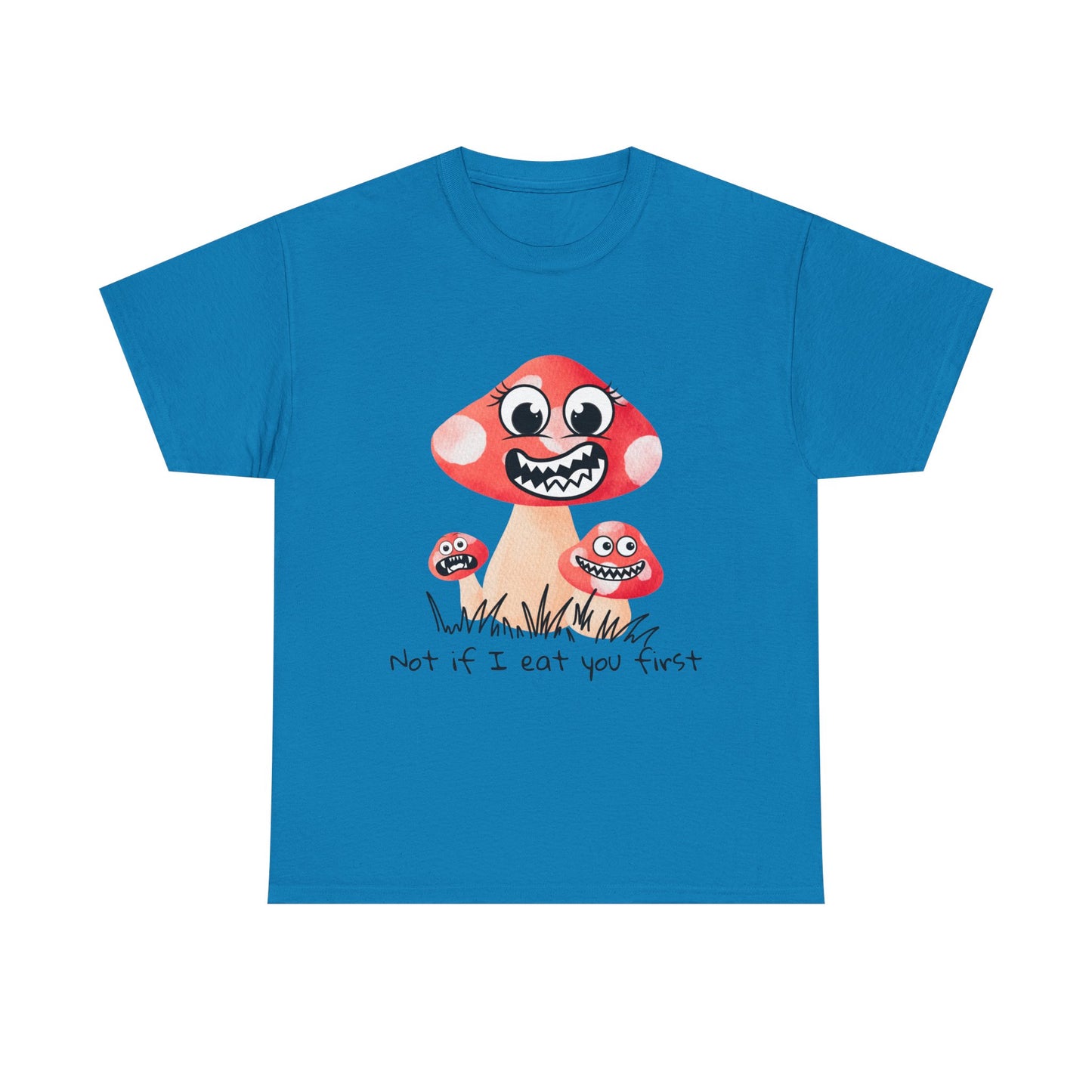 Whimsical Mushroom Tee, Fun Graphic Shirt, Casual Wear, Cute Gift, Nature Lover Tee, Halloween Apparel