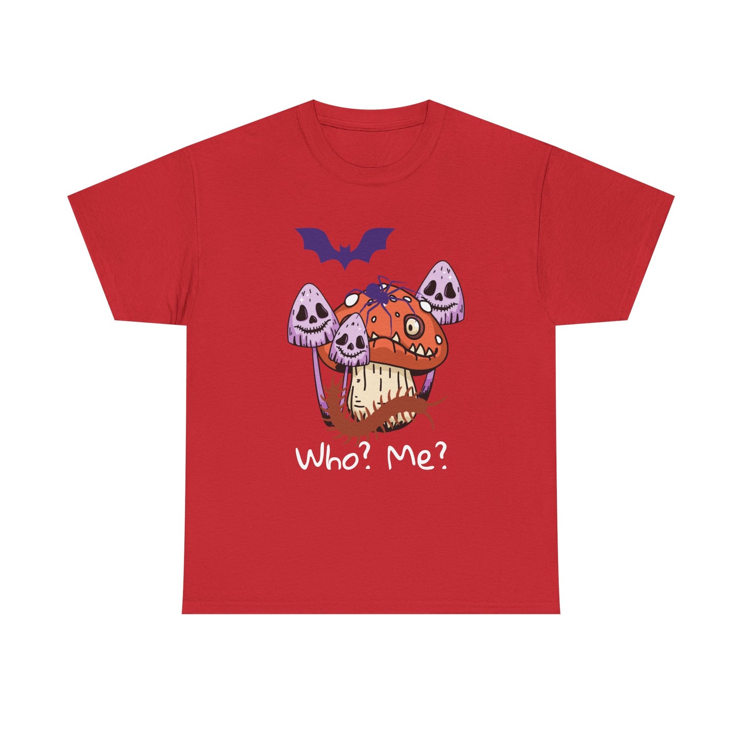 Whimsical Mushroom Monster Tee, Fun Graphic T-Shirt, Halloween Costume Shirt, Halloween Gift, Cartoon Art Clothing