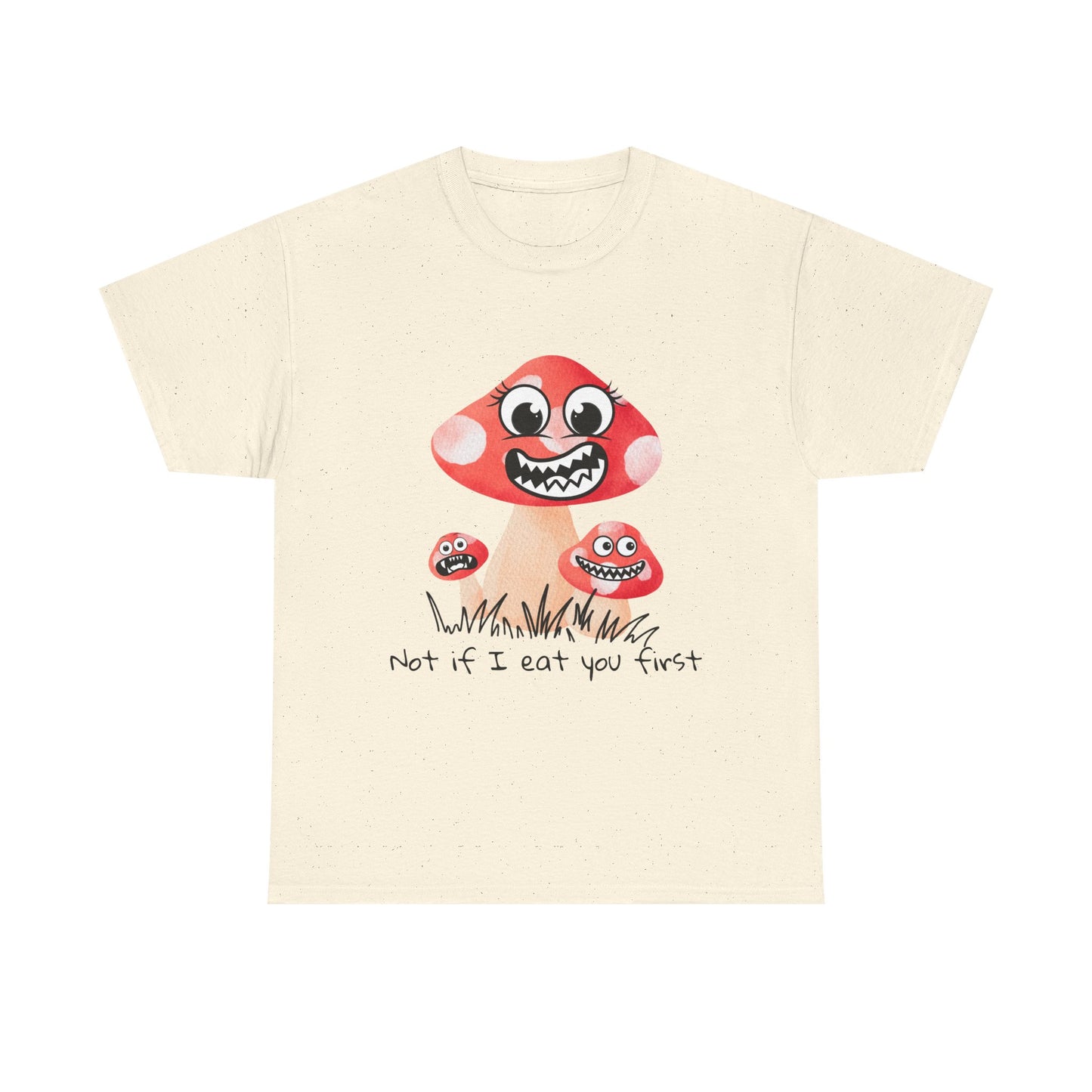 Whimsical Mushroom Tee, Fun Graphic Shirt, Casual Wear, Cute Gift, Nature Lover Tee, Halloween Apparel