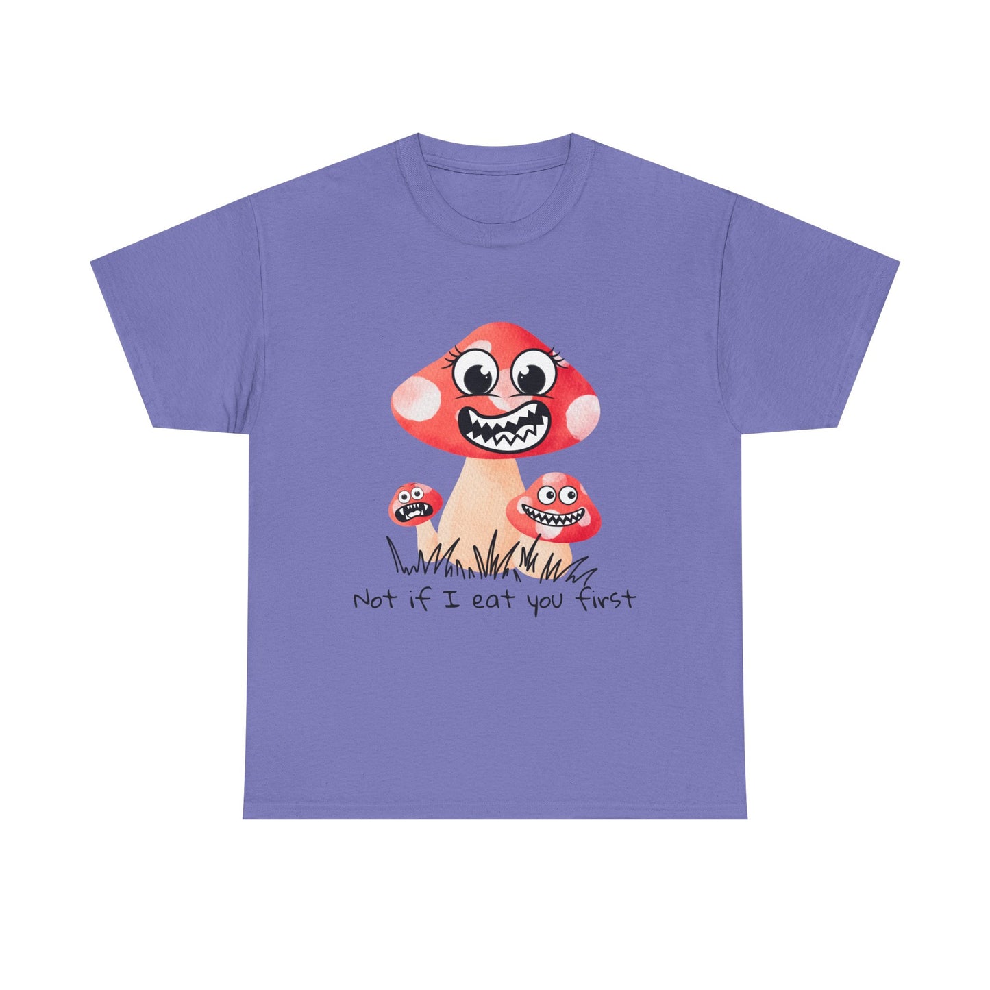 Whimsical Mushroom Tee, Fun Graphic Shirt, Casual Wear, Cute Gift, Nature Lover Tee, Halloween Apparel