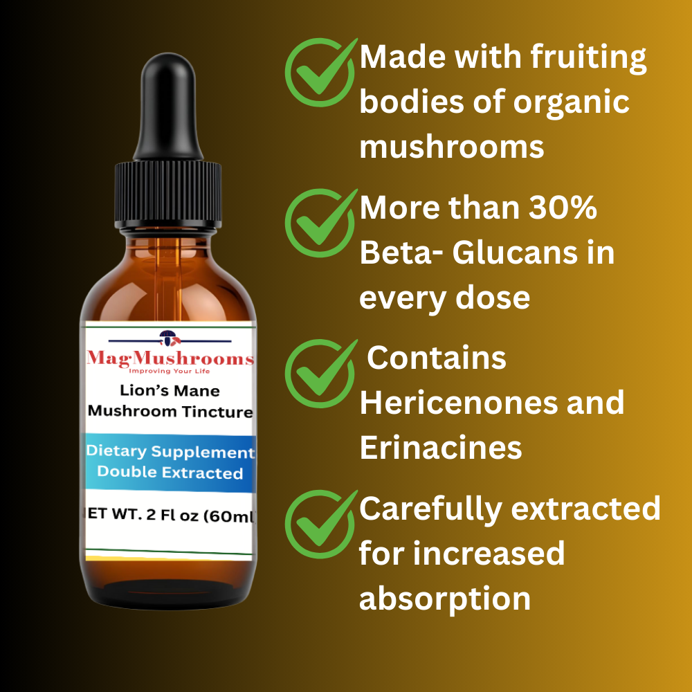 Lion's Mane Mushroom Tincture