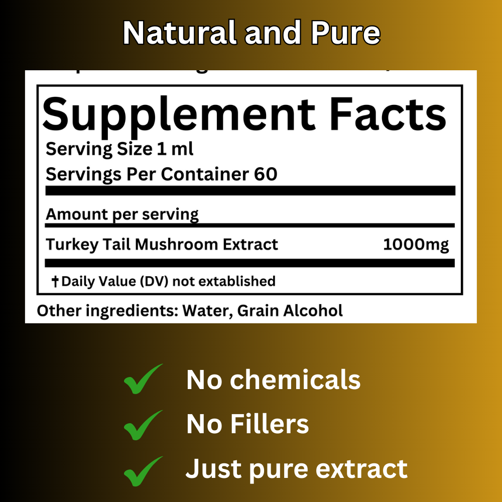 Turkey Tail Mushroom Tincture