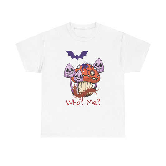 Whimsical Mushroom Monster Tee, Fun Graphic T-Shirt, Halloween Costume Shirt, Halloween Gift, Cartoon Art Clothing