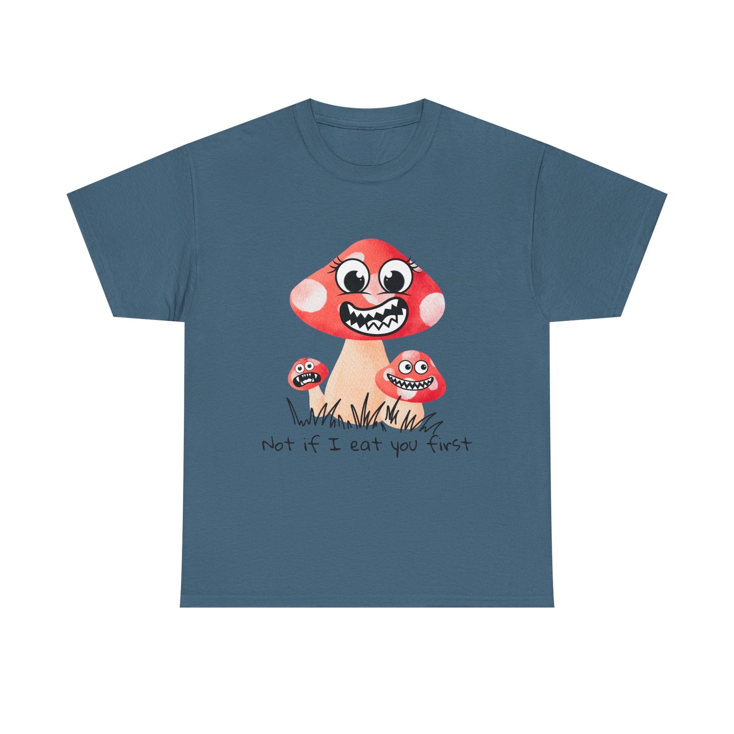 Whimsical Mushroom Tee, Fun Graphic Shirt, Casual Wear, Cute Gift, Nature Lover Tee, Halloween Apparel