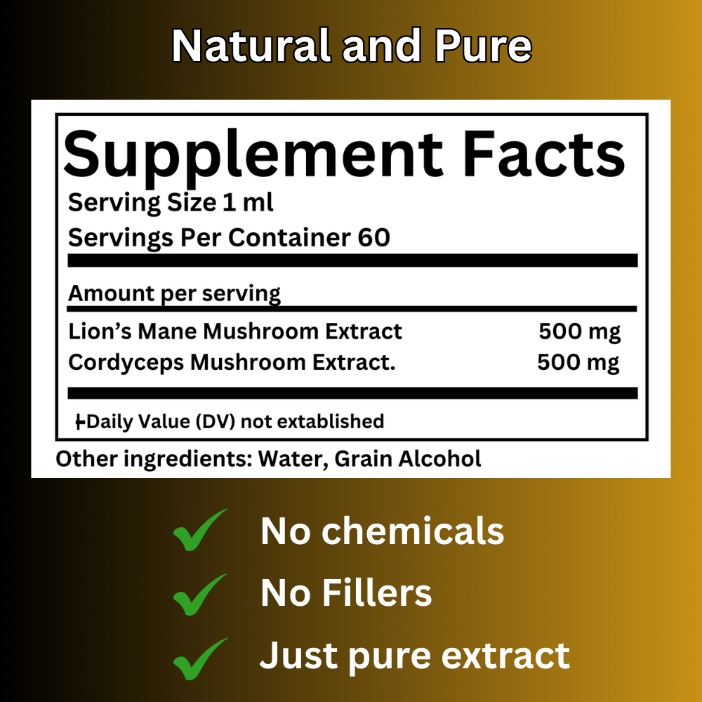 Morning Routine Mushroom Tincture