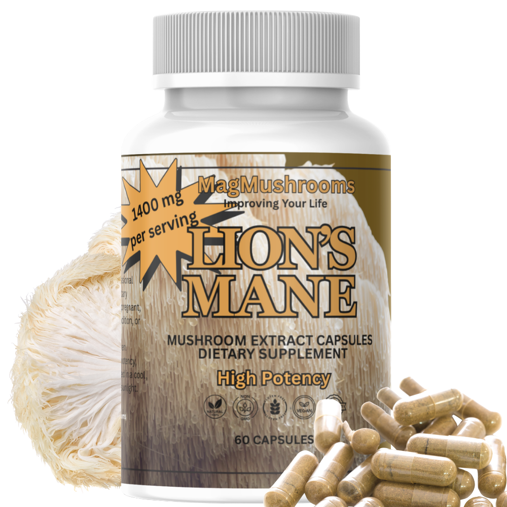 Lion's Mane Mushroom Capsules